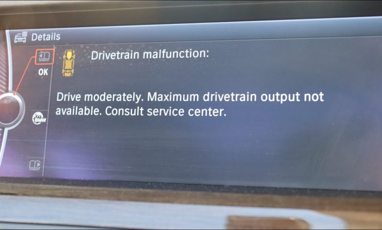 BMW Drivetrain Malfunction