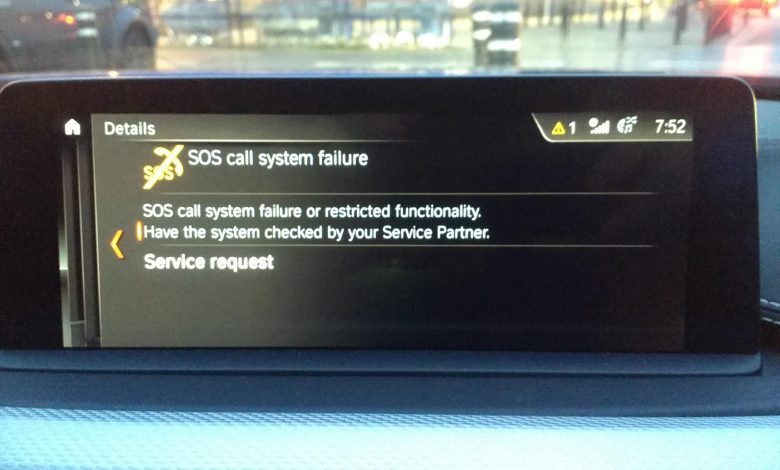 BMW Emergency Call Malfunction