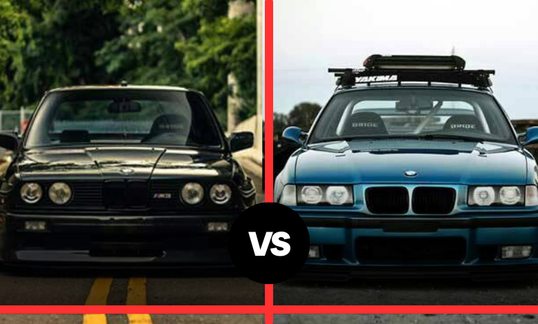 BMW E30 vs E36