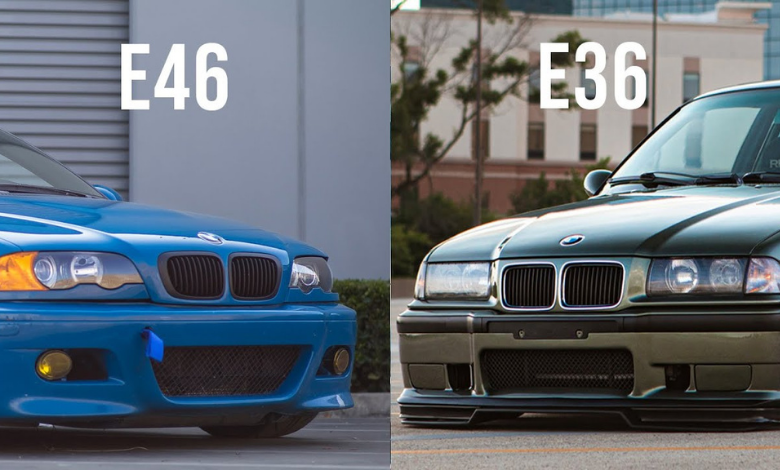 BMW E36 vs E46