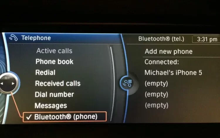 BMW Bluetooth Not Working