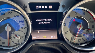 Auxiliary Battery Malfunction