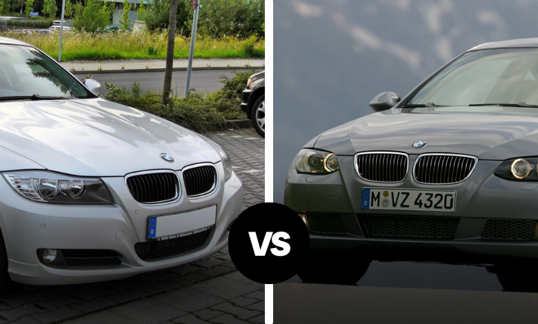 BMW E90 vs E92